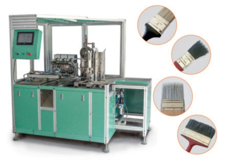 Handle Inserting & Nailing Machine
